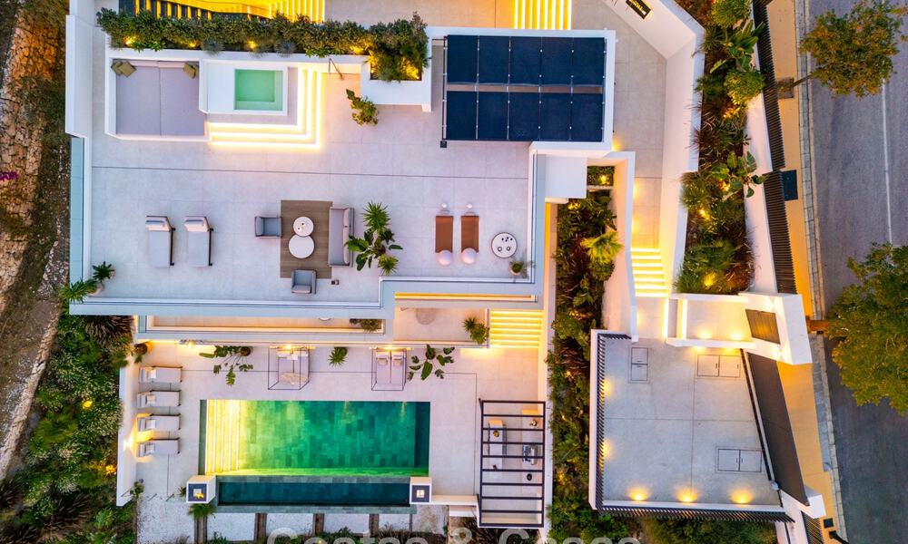 Aantrekkelijke designvilla met spectaculair zeezicht te koop in Elvira, ten oosten van Marbella centrum 789105