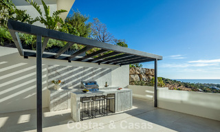 Aantrekkelijke designvilla met spectaculair zeezicht te koop in Elvira, ten oosten van Marbella centrum 789116 