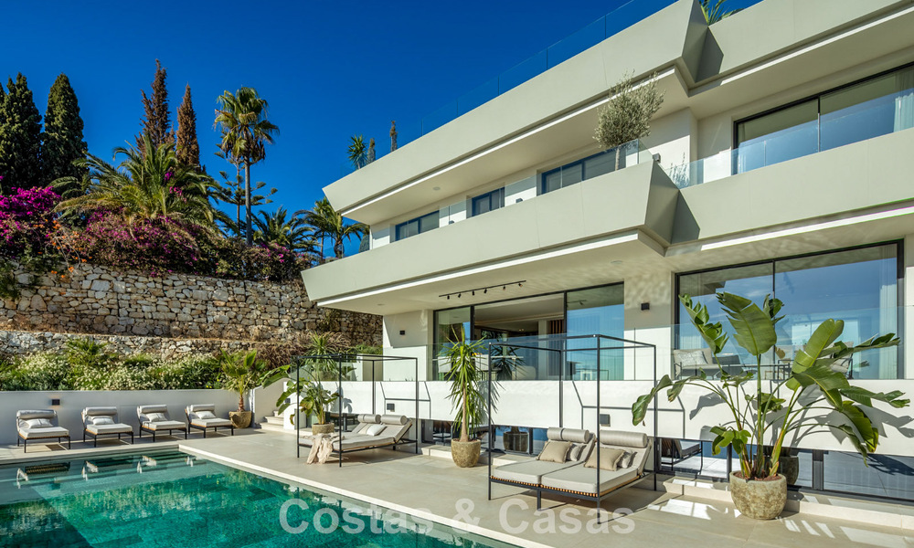 Aantrekkelijke designvilla met spectaculair zeezicht te koop in Elvira, ten oosten van Marbella centrum 789117