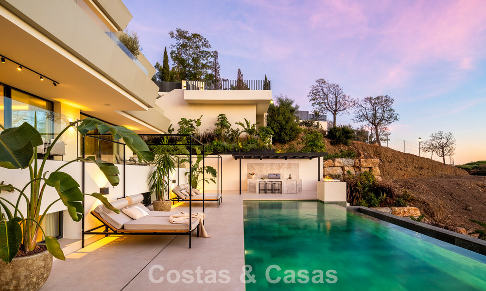 Aantrekkelijke designvilla met spectaculair zeezicht te koop in Elvira, ten oosten van Marbella centrum 789125