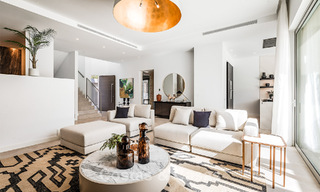 Instapklare, luxevilla met minimalistische architectuur te koop op de New Golden Mile tussen Marbella en Estepona 789684 