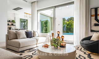 Instapklare, luxevilla met minimalistische architectuur te koop op de New Golden Mile tussen Marbella en Estepona 789685 