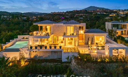 Modern-Mediterrane luxevilla te koop binnen een gated toonaangevende gemeenschap in La Quinta, Benahavis - Marbella 789460