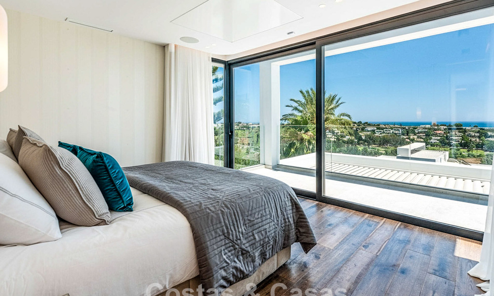 Instapklaar, state-of-the-art designervilla met panoramische vergezichten te koop in Marbella - Benahavis 789584