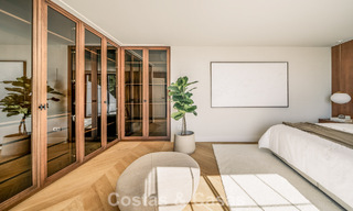 Modern-Mediterrane villa met zeezicht te koop in een geprefereerde wijk van Nueva Andalucia, Marbella 789659 