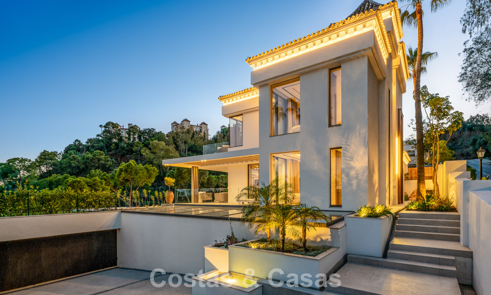 Indrukwekkende luxevilla met golf- en zeezicht te koop in La Quinta, Benahavis - Marbella 790180
