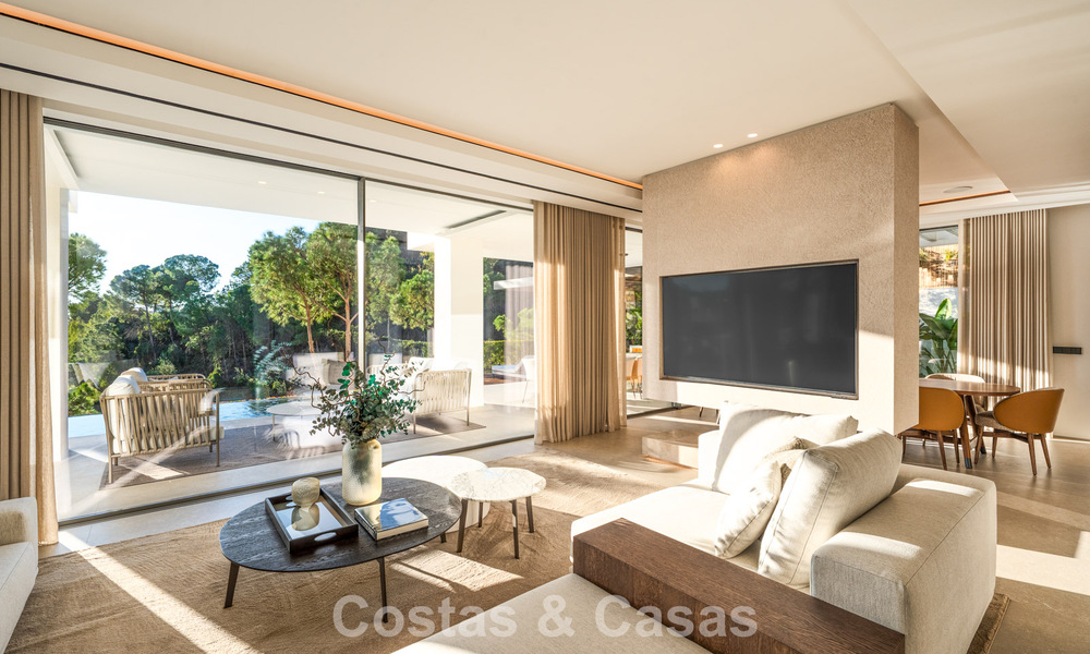 Indrukwekkende luxevilla met golf- en zeezicht te koop in La Quinta, Benahavis - Marbella 790186