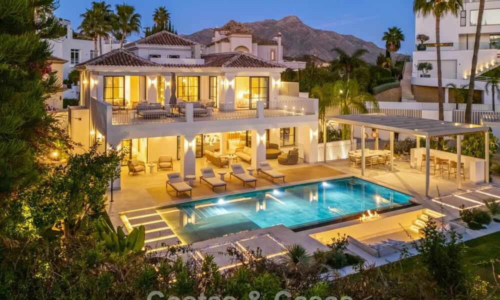 Eersteklas gerenoveerde luxevilla te koop, in een geprefereerde gemeenschap in La Quinta, Marbella - Benahavis 790219