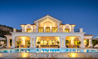 Mediterrane luxevilla met een klassieke architectuur te koop en zeezicht in het Marbella Club Resort in Benahavis 790328 