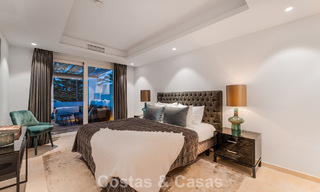 Eigentijds gerenoveerd ruim penthouse te koop op enkele stappen van het strand in San Pedro, Marbella 790520 