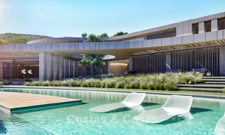 Nieuwe, high-end designvilla te koop met panoramisch zeezicht in een gated villawijk van Sotogrande, Costa del Sol 790675 