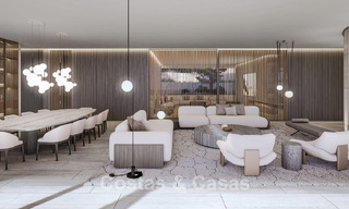 Nieuwe, high-end designvilla te koop met panoramisch zeezicht in een gated villawijk van Sotogrande, Costa del Sol 790681 
