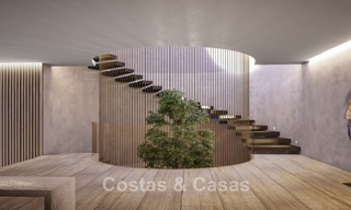 Nieuwe, high-end designvilla te koop met panoramisch zeezicht in een gated villawijk van Sotogrande, Costa del Sol 790690 