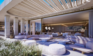 Nieuwe, high-end designvilla te koop met panoramisch zeezicht in een gated villawijk van Sotogrande, Costa del Sol 790693 