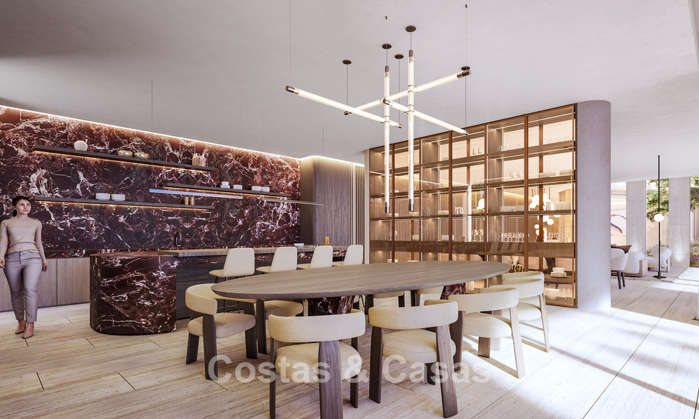 Nieuwe, high-end designvilla te koop met panoramisch zeezicht in een gated villawijk van Sotogrande, Costa del Sol 790696