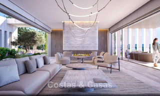 Nieuwe, first-class designvilla te koop met zeezicht in een gated en bewaakte omgeving van Sotogrande, Costa del Sol 790703 