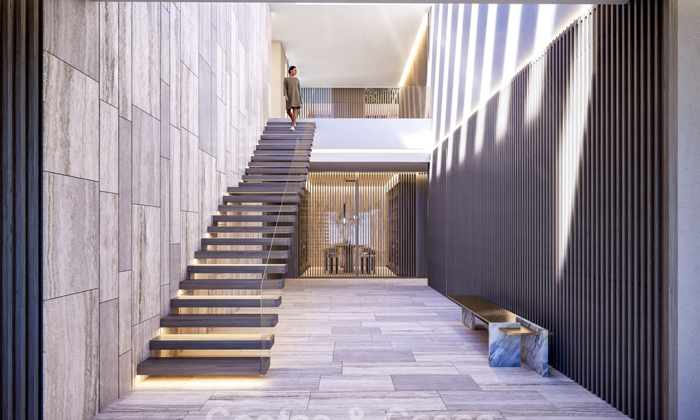 Nieuwe, first-class designvilla te koop met zeezicht in een gated en bewaakte omgeving van Sotogrande, Costa del Sol 790716