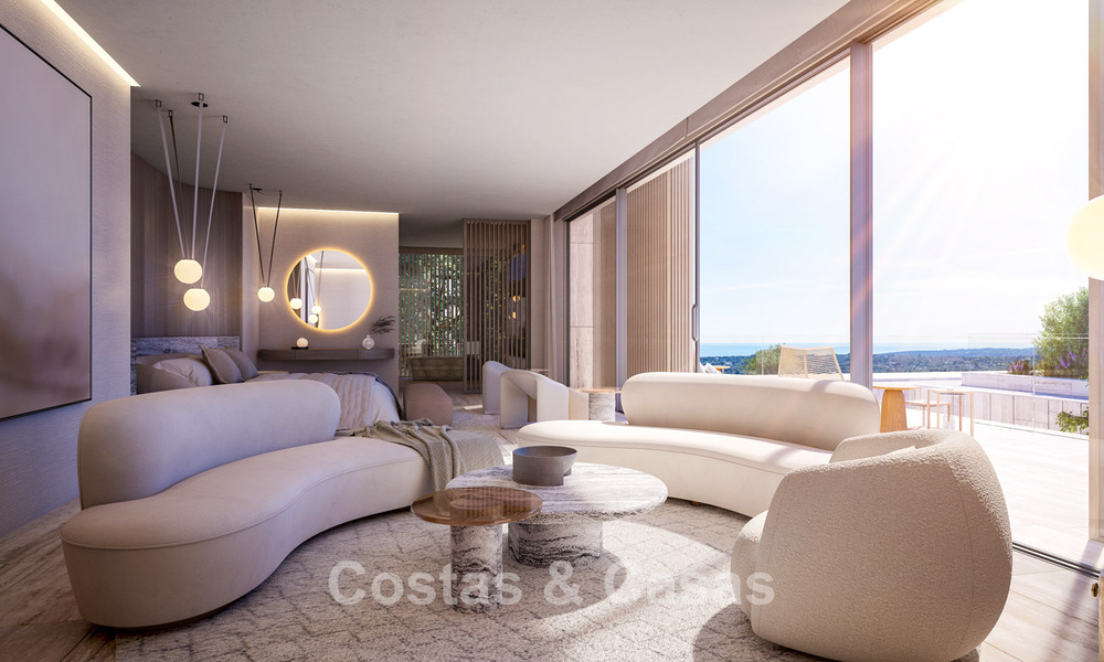 Nieuwe, first-class designvilla te koop met zeezicht in een gated en bewaakte omgeving van Sotogrande, Costa del Sol 790719