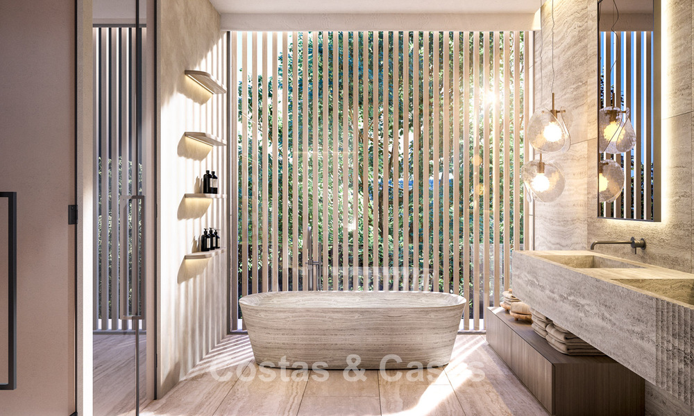 Nieuwe, first-class designvilla te koop met zeezicht in een gated en bewaakte omgeving van Sotogrande, Costa del Sol 790722