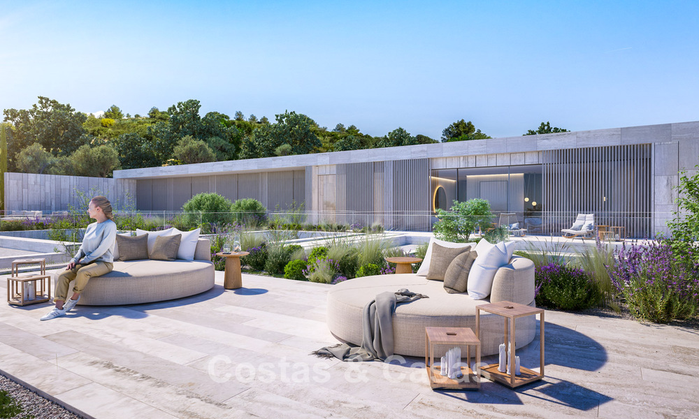 Nieuwe, first-class designvilla te koop met zeezicht in een gated en bewaakte omgeving van Sotogrande, Costa del Sol 790723