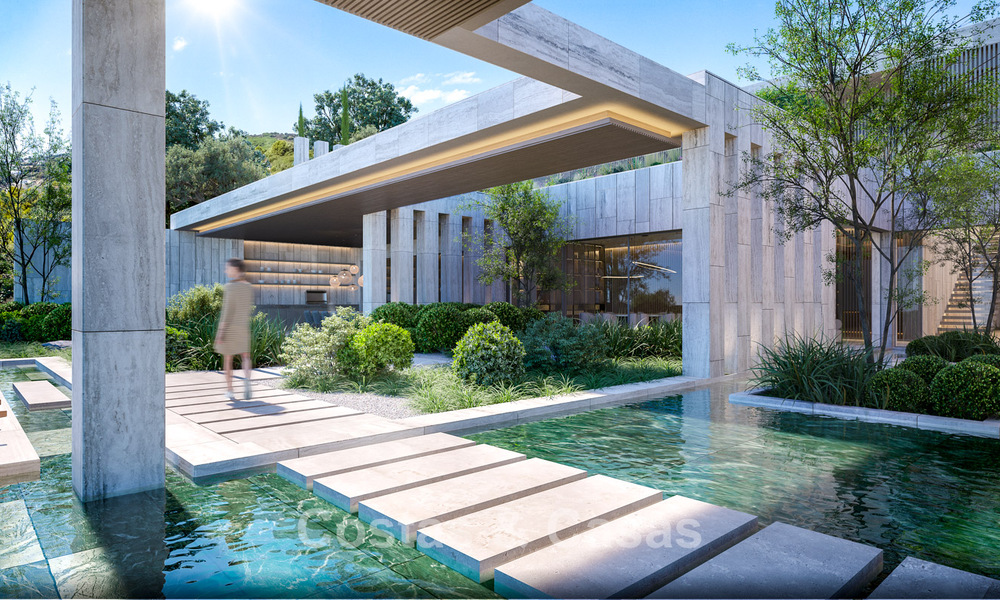 Nieuwe, first-class designvilla te koop met zeezicht in een gated en bewaakte omgeving van Sotogrande, Costa del Sol 790727