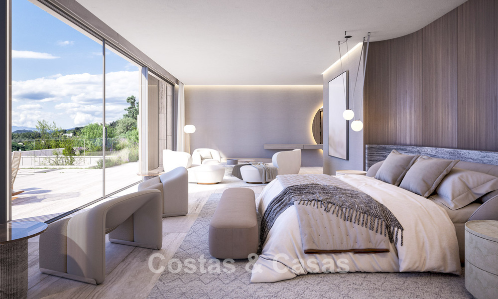 Nieuwe, first-class designvilla te koop met zeezicht in een gated en bewaakte omgeving van Sotogrande, Costa del Sol 790733