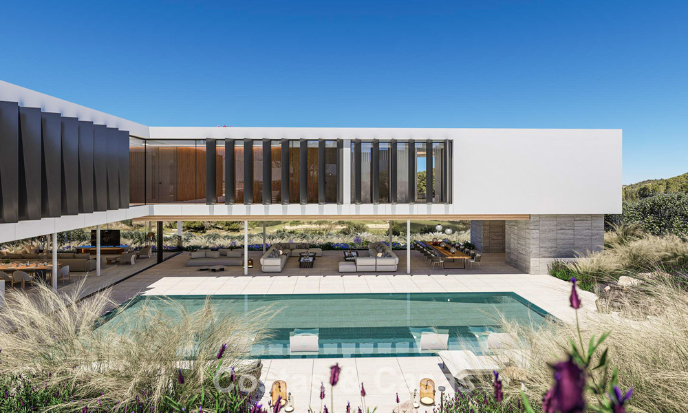Villa met architectonische topklasse te koop, grenzend aan de golfbaan in een privé-enclave van Sotogrande, Costa del Sol 790772