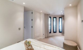 Eigentijds gerenoveerd 3-slaapkamer appartement te koop met privézwembad en zeezicht in Nueva Andalucia, Marbella 790807 