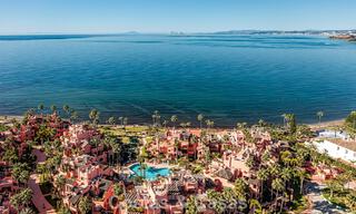 Ruim duplex penthouse te koop met zeezicht in een iconisch strandcomplex op de New Golden Mile, Marbella - Estepona 790820 