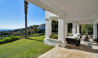 Royale, Spaanse luxevilla te koop, met subliem zeezicht in een gated community in Benahavis - Marbella 791232 