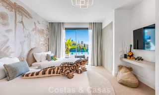 Indrukwekkende, eigentijdse villa te koop aan de golfbaan op de New Golden Mile tussen Marbella en Estepona 791388 