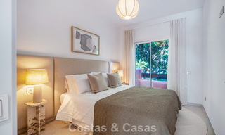 Prachtig, eigentijds, gerenoveerd townhouse met 4 slaapkamers te koop i/e gated community o/d Golden Mile van Marbella 791319 