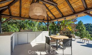 Luxueuze klasse-villa te koop met panoramisch uitzicht, grenzend aan de golfbaan in Marbella - Benahavis 791607 