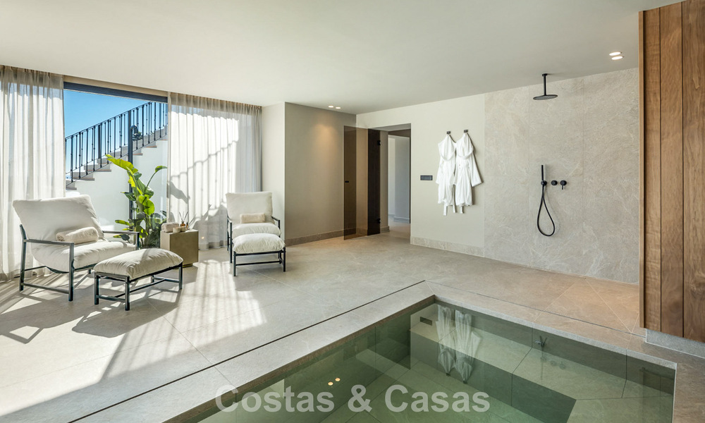 Luxueuze klasse-villa te koop met panoramisch uitzicht, grenzend aan de golfbaan in Marbella - Benahavis 791613