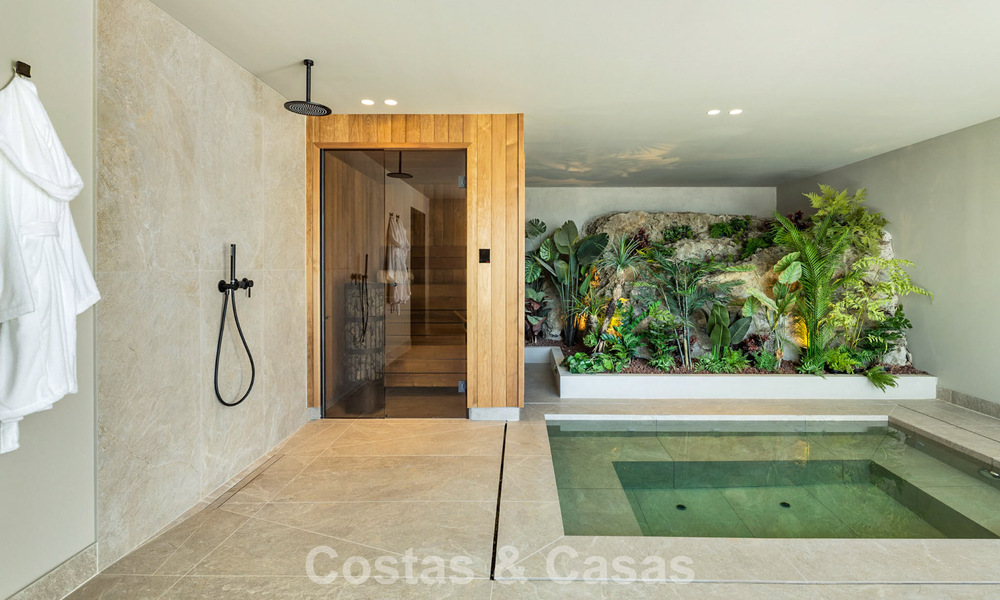 Luxueuze klasse-villa te koop met panoramisch uitzicht, grenzend aan de golfbaan in Marbella - Benahavis 791614