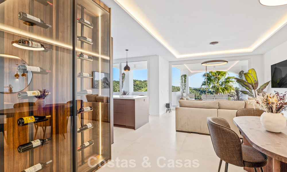 Instapklaar, luxe appartement te koop met prachtig uitzicht in een prestigieuze golfenclave van La Quinta in Benahavis - Marbella 791527