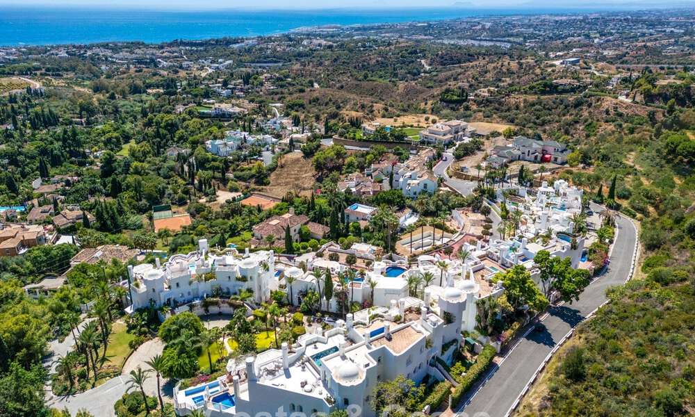Exclusief duplex penthouse met privézwembad en panoramisch zeezicht te koop in Marbella’s Golden Mile 791642