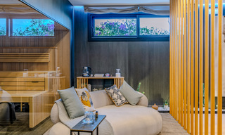 Gloednieuwe, moderne luxevilla met zeezicht te koop in een golfresort in Mijas, Costa del Sol 791677 