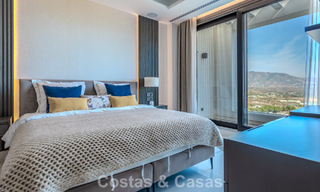Gloednieuwe, moderne luxevilla met zeezicht te koop in een golfresort in Mijas, Costa del Sol 791695 