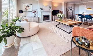 Instapklaar, ruim penthouse met fantastisch zeezicht te koop in Marbella - Benahavis 791787 