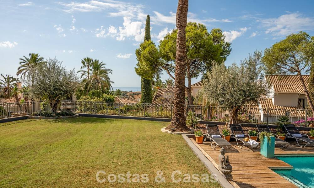 Instapklaar, mediterrane luxevilla met panoramisch uitzicht te koop in Marbella - Benahavis 791896