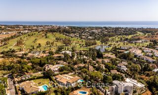 Instapklaar, mediterrane luxevilla met panoramisch uitzicht te koop in Marbella - Benahavis 791904 
