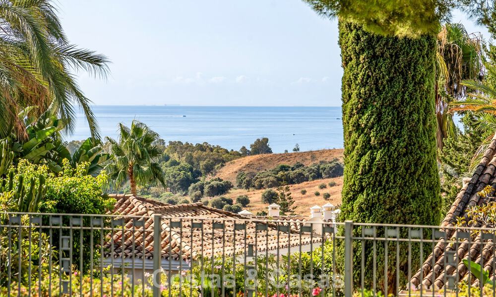 Instapklaar, mediterrane luxevilla met panoramisch uitzicht te koop in Marbella - Benahavis 791931