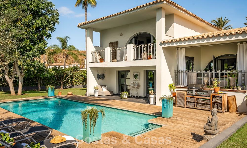 Instapklaar, mediterrane luxevilla met panoramisch uitzicht te koop in Marbella - Benahavis 791932