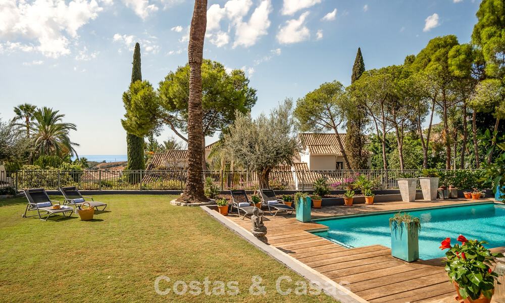 Instapklaar, mediterrane luxevilla met panoramisch uitzicht te koop in Marbella - Benahavis 791934