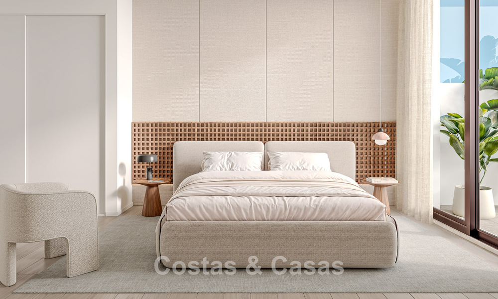 Nieuwe, moderne appartementen met panoramisch zeezicht in Mijas Costa, Costa del Sol 791699