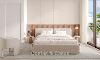 Stijlvolle nieuwbouwappartementen met panoramisch zeezicht te koop in Mijas Costa, Costa del Sol 791714 