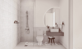 Stijlvolle nieuwbouwappartementen met panoramisch zeezicht te koop in Mijas Costa, Costa del Sol 791720 