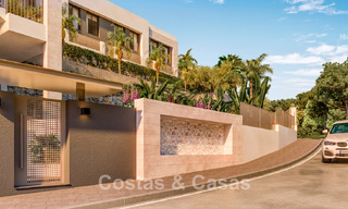 Modernistische schakelvilla’s te koop met 360° uitzicht, in Mijas Costa, Costa del Sol 791811 