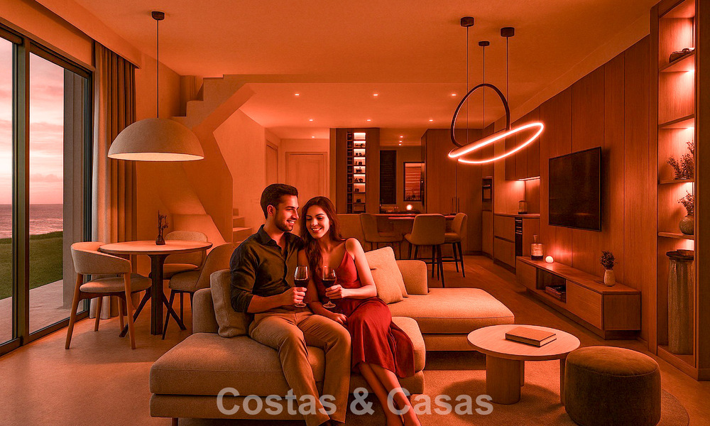 Modernistische schakelvilla’s te koop met 360° uitzicht, in Mijas Costa, Costa del Sol 791815